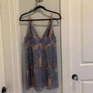 Free People - Night Shimmer Mini Dress